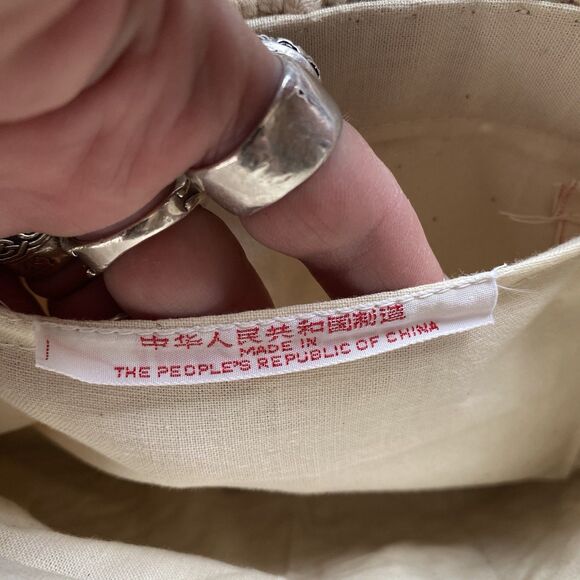 Vintage 1970’s Crochet Macrame Clutch Wristlet Handbag. Flex Frame. Never Used. - Picture 6 of 15